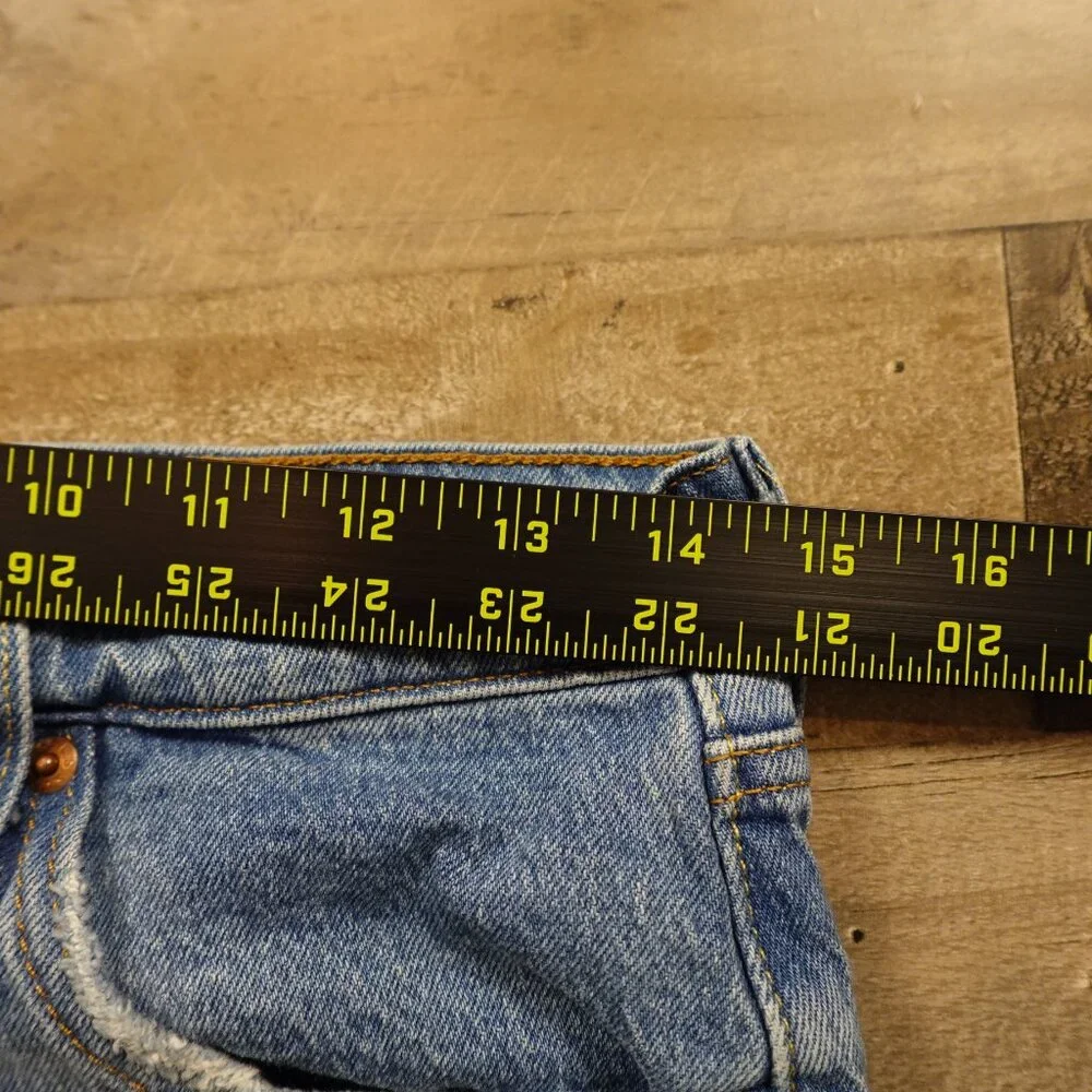 Levi’s 501 Original Fit Jeans Men’s W29 L30 Light‎ Wash Button Fly Denim